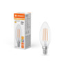 Лампа LED филаментная 4.2W 220V 470lm 2700K E14 35x100mm DIM свеча [4099854065590] LED CL LEDVANCE