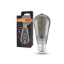 Лампа світлодіодна 4W 220V 140lm 1800K E27 64x143mm філаментна [4099854091315] OSRAM Vintage 1906 LED EDISON