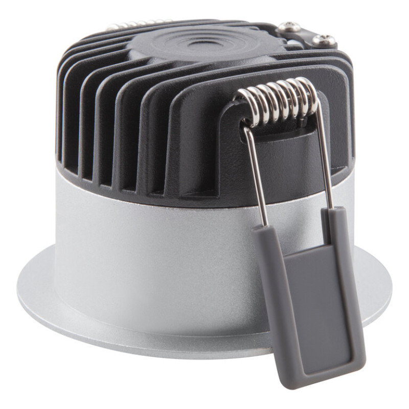 Светильник точечный 8W 220V 680lm 3000K ⌀81mm DIM IP44 серебро [4058075799882] Ledvance SP DK FIX P