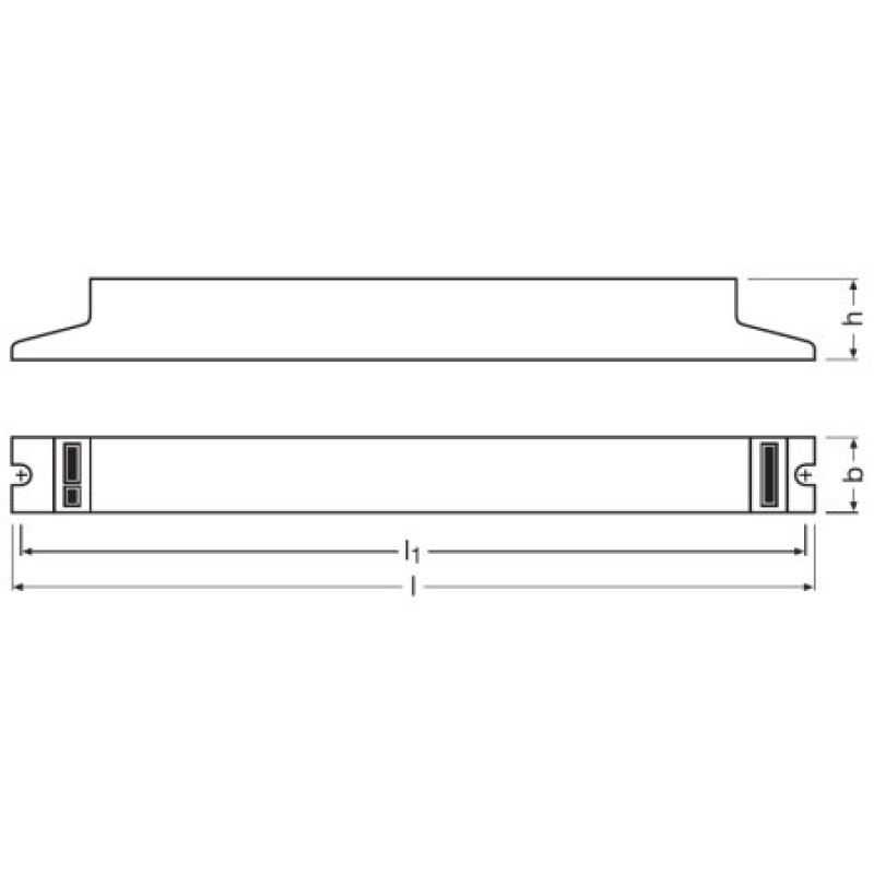1x58-70 ЕПРА для люмінесцентних ламп T8 220-240V IP20 [4008321294227] QT-FIT8 Osram