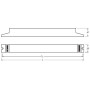 1x58-70 ЕПРА для люмінесцентних ламп T8 220-240V IP20 [4008321294227] QT-FIT8 Osram
