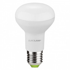 Лампа светодиодная 9W 220V 720lm 3000K Е27 63х100mm гриб [4260484998590] LED-R63-09272(P) EUROLAMP