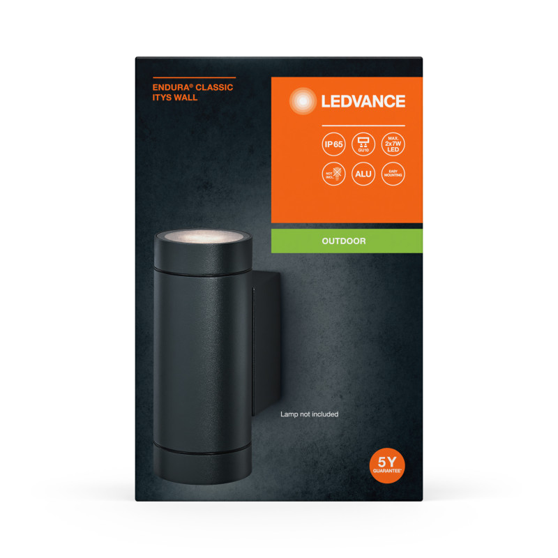 Светильник 220V GU10 IP65 65x158х100mm [4099854183041] ENDURA CLASSIC LEDVANCE