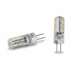 Лампа светодиодная 2W 220V 105lm 3000K G4 25x10mm капсула [4260410482438] LED-G4-0227(220) EUROLAMP