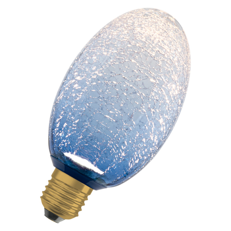 Лампа LED 3,5W 230V 300lm 2700K E27 90x175mm [4099854608568] Flat Décor Long Blue Osram