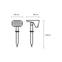 LED Светильник уличный 1W 5V 6500K IP54 1200mAh солнечная батарея [4262380667198] LED-1W/6500K(S3) EUROLAMP