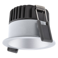Светильник точечный 8W 220V 680lm 3000K ⌀81mm DIM IP44 серебро [4058075799882] Ledvance SP DK FIX P