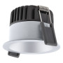 Светильник точечный 8W 220V 680lm 3000K ⌀81mm DIM IP44 серебро [4058075799882] Ledvance SP DK FIX P