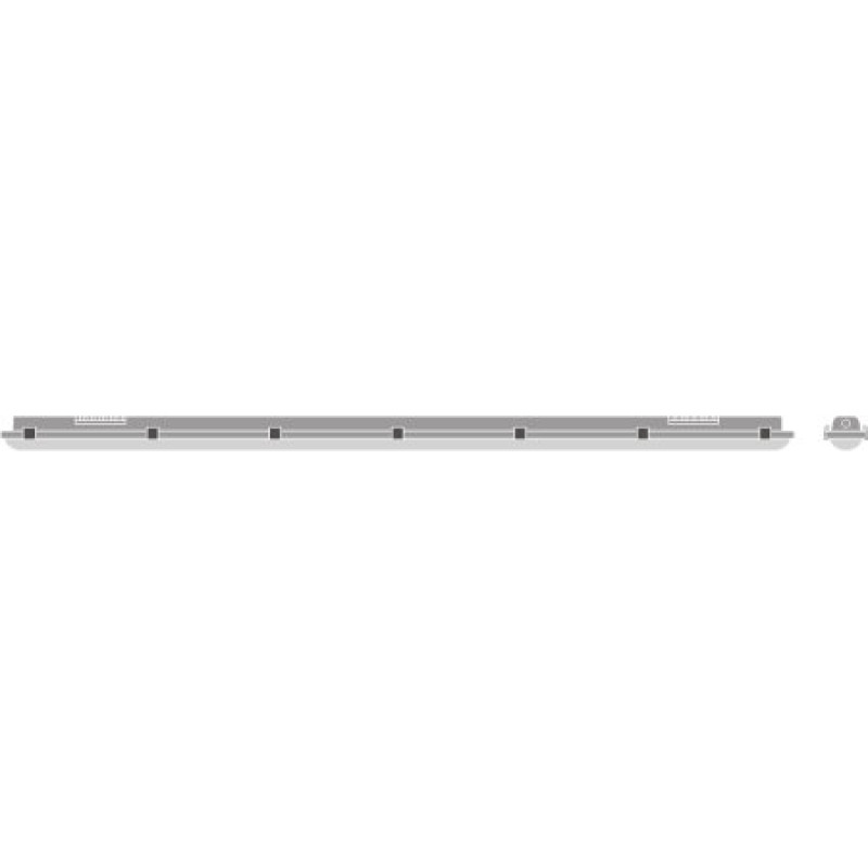 Cветильник LED линейный 46W 220V 5750lm 3000K 1500x82x68mm IP65 [4058075541184] Ledvance DP 1500