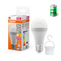 Лампа LED с аккумулятором 8W 230V 806lm 2700K E27 1800mA/h 60х122mm [4099854190087] Osram LED RECHARGEABLE