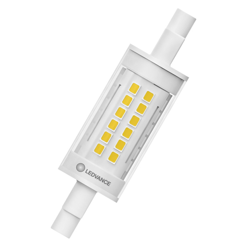 Лампа світлодіодна 9,5W 230V 1055lm 2700K R7s 20x78mm DIM кукурудза [4099854503504] LED Slim Ledvance