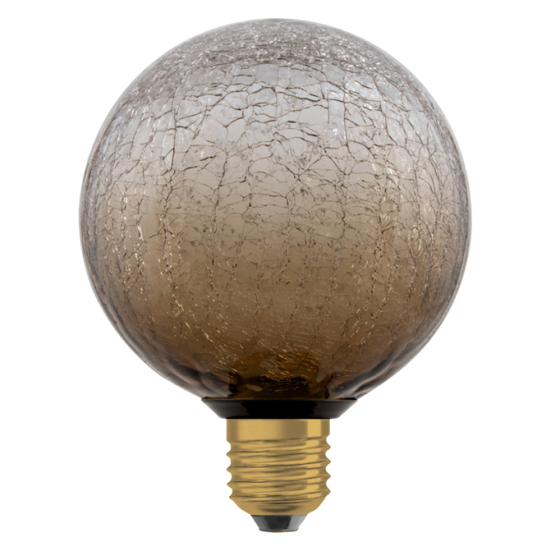 Лампа LED 3,5W 230V 300lm 2700K E27 125x160mm [4099854608445] Flat Décor Round Brown Osram