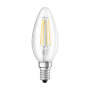 Лампа LED филаментная 4.2W 220V 470lm 2700K E14 35x100mm DIM свеча [4099854065590] LED CL LEDVANCE
