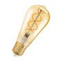 Лампа светодиодная винтажная 5W 220V 250lm 2000K E27 64x143mm филаментная [4058075092112] OSRAM Vintage 1906