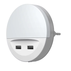 Ночник 13W 230V 3lm 3000K 80x90mm [4099854530753] Osram LUNETTA EDGE USB A&C с датчиком освещенности