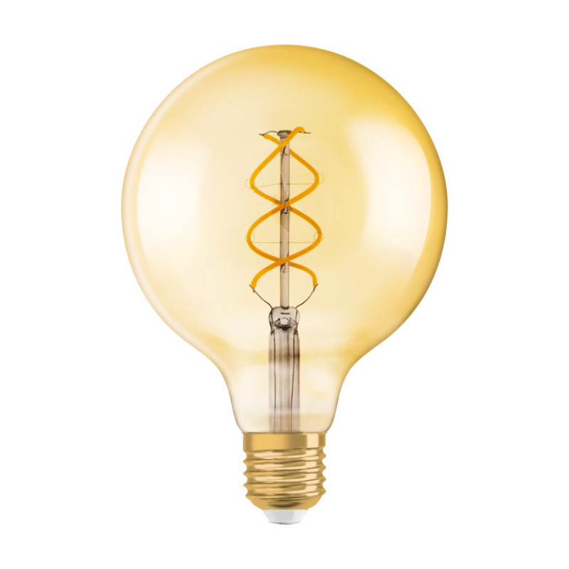Лампа светодиодная винтажная 5W 220V 250lm 2000K E27 124x168mm [4058075092136] OSRAM led vintage 1906 globe