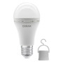 Лампа LED с аккумулятором 8W 230V 806lm 2700K E27 1800mA/h 60х122mm [4099854190087] Osram LED RECHARGEABLE