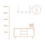 LED Світильник підвісний 16W 220V 3390lm 3000K 1205x140x1500mm [4058075841864] Ledvance DECOR FUJI 4XPEND LINE