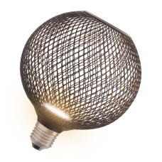Лампа светодиодная 3.5W 220V 300lm 2700K E27 125x150mm плоская [4058075840126] OSRAM LED FLAT G125 BLACK