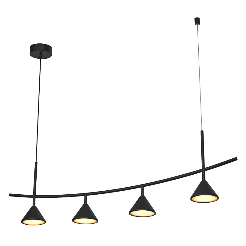 LED Світильник підвісний 16W 220V 3390lm 3000K 1205x140x1500mm [4058075841864] Ledvance DECOR FUJI 4XPEND LINE
