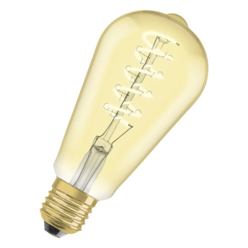 Лампа светодиодная винтажная 5W 220V 250lm 2000K E27 64x143mm филаментная [4058075092112] OSRAM Vintage 1906
