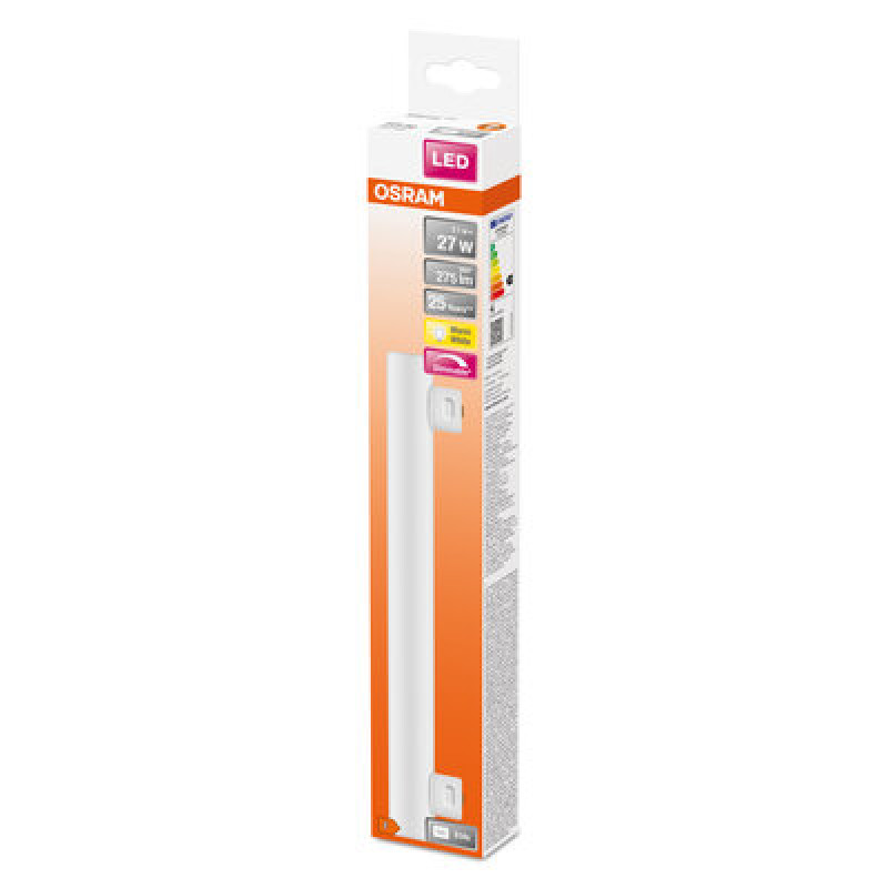Лампа светодиодная 3.1W 300mm 220V 275lm 2700K S14s DIM 300х29mm прямая [4058075607033] OSRAM LEDinestra