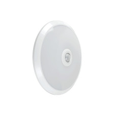 LED Светильник накладной 12W 230V 960lm 6500K 360° АКБ 3часа IP20 292х70мм с датчиком движения [LDPB0-9004-12-6500-K01] ДПБ 9004 УЕК