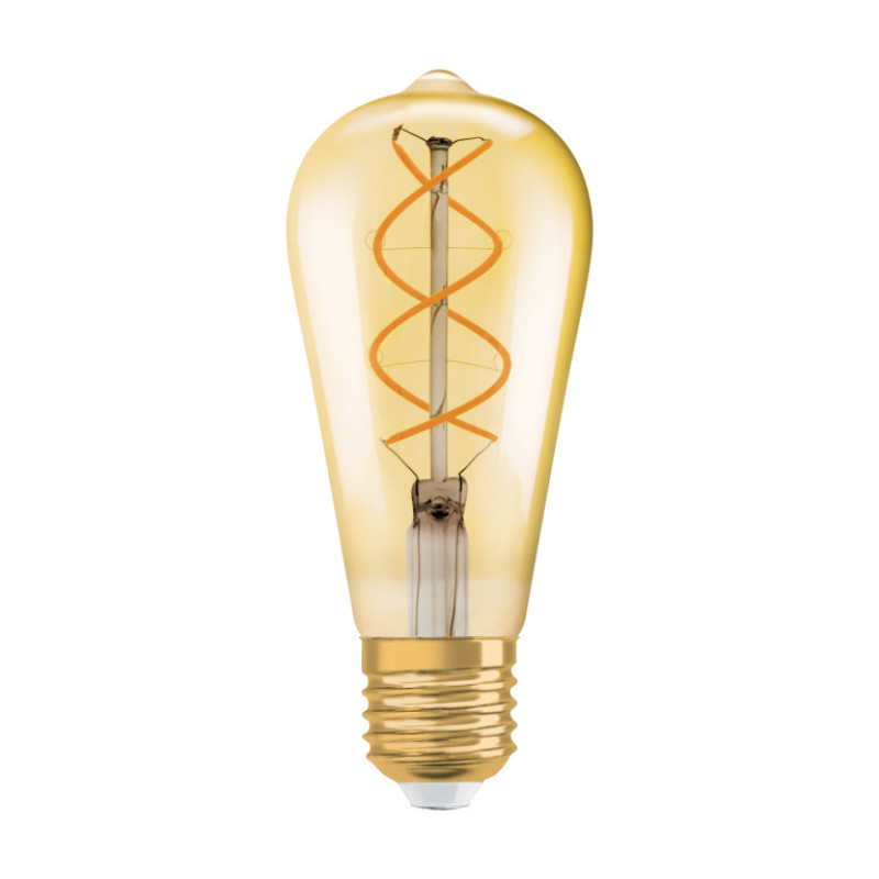 Лампа светодиодная винтажная 5W 220V 250lm 2000K E27 64x143mm филаментная [4058075092112] OSRAM Vintage 1906