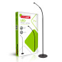 LED Світильник торшер 7W 220V 360lm 5000K 23,3x1656mm DIM чорний [4262380662155] EUROLAMP LED-FLD1-7W(black)