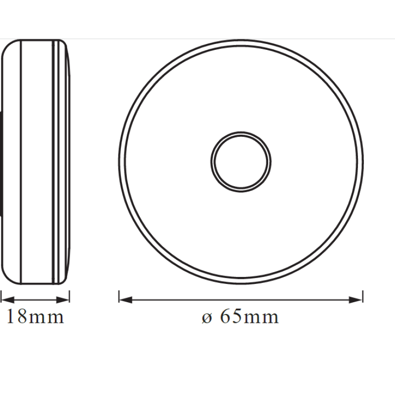 Ночник 0.45W 5V 32lm 4000K 65x18mm [4099854531590] Osram DOT-it Touch на аккумуляторе DIM