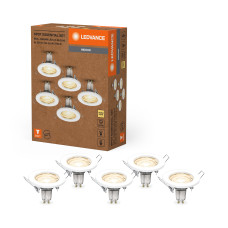 LED Светильник спотовый 5 шт. 2.6W 230V 230lm 2700K GU10 95х80mm [4099854482892] SPOT ESSENTIAL SET Osram
