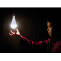Лампа LED с аккумулятором 8W 230V 806lm 2700K E27 1800mA/h 60х122mm [4099854190087] Osram LED RECHARGEABLE