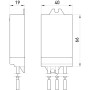 Обмежувач перенапруги ПЗІП 1+N-PE 230В 50кА клас 1+2+3 для LED освітлення [92.204] E.NEXT e.PO
