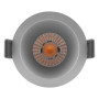 Светильник точечный 8W 220V 680lm 3000K ⌀81mm DIM IP44 серебро [4058075799882] Ledvance SP DK FIX P