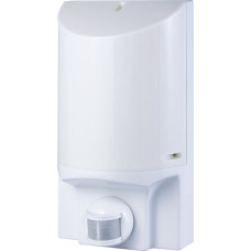 Светильник 60W 220V E27 настенный с датчиком движения 180° IP44 331х177mm белый [s061024] E.NEXT e.sensor.lum.52.e27.white