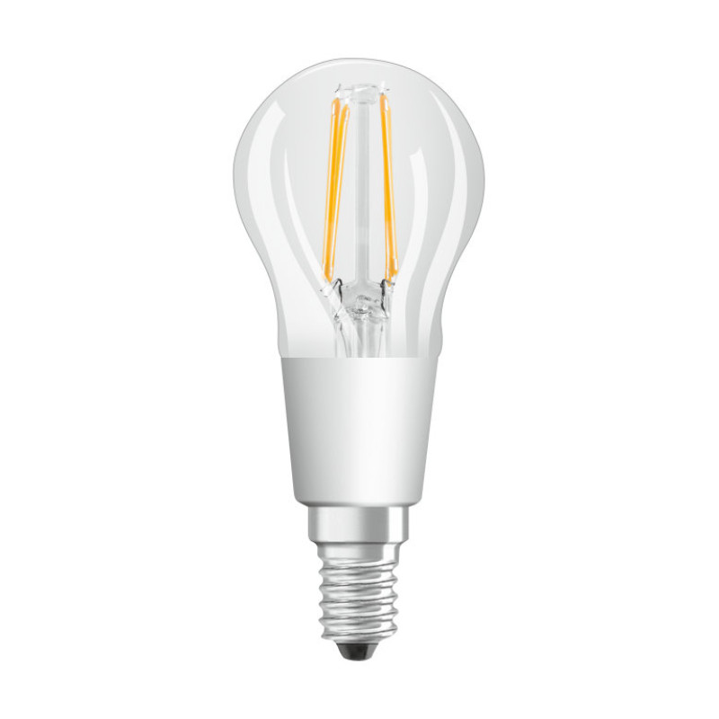 Лампа светодиодная 4.5W 220V 470lm 2700-2200K E14 DIM 45х110mm груша [4058075435476] LED Retrofit P OSRAM