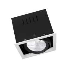 Прожектор с диодами sp multi 1x30w/4000k, fl белый/ черный, Ledvance [4058075113947] Ледванс