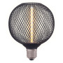 Лампа светодиодная винтажная 3.5W 220V 110lm 1800K E27 DIM 125x150mm филаментная [4058075840249] OSRAM LED DECO G125 BLACK