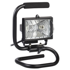 Прожектор галогенный 150W 230V Rx7s IP54 160x185x250mm черный [LPI03-1-0150-K02] УЕК ИО150П