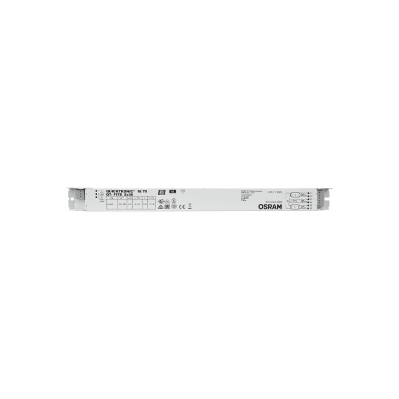 2x36 ЭПРА для люминесцентных ламп T8 220-240V IP20 [4008321294265] QT-FIT8 Osram