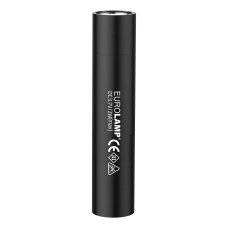 LED фонарь ручной 2W 160lm 6000K 113x24mm [4262380660311] EUROLAMP FLASH-2W(black) на аккумуляторе