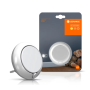 Ночник 0.30W 220V 3lm 3000K 71х60mm [4058075266827] Ledvance LUNETTA Round с датчиком освещенности в розетку