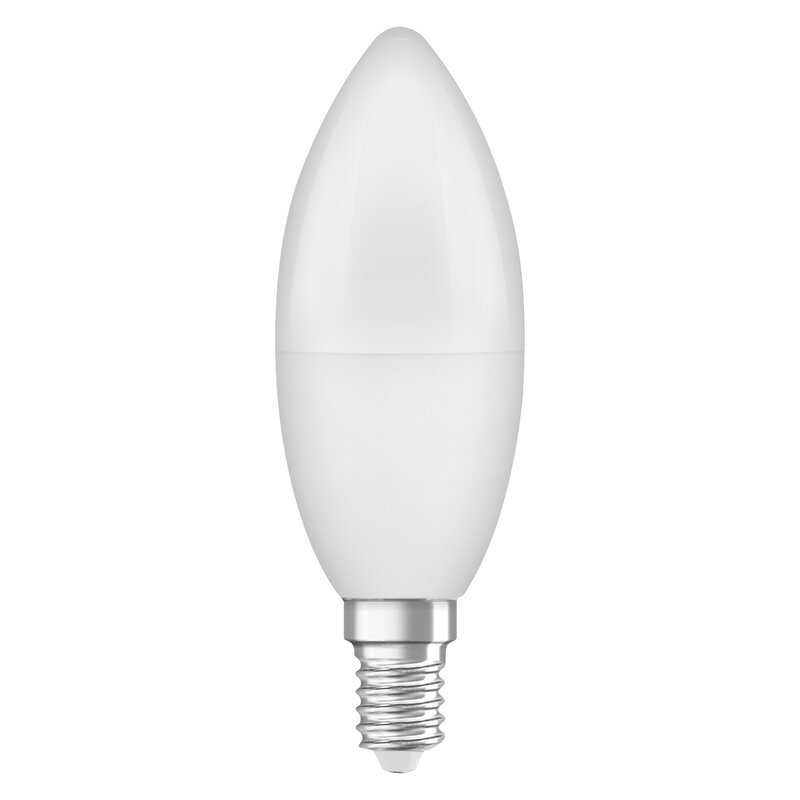 Лампа LED 7.5W 220V 806lm 2700K E14 39x115mm свечка [4058075428546] LED STAR CLASSIC B OSRAM