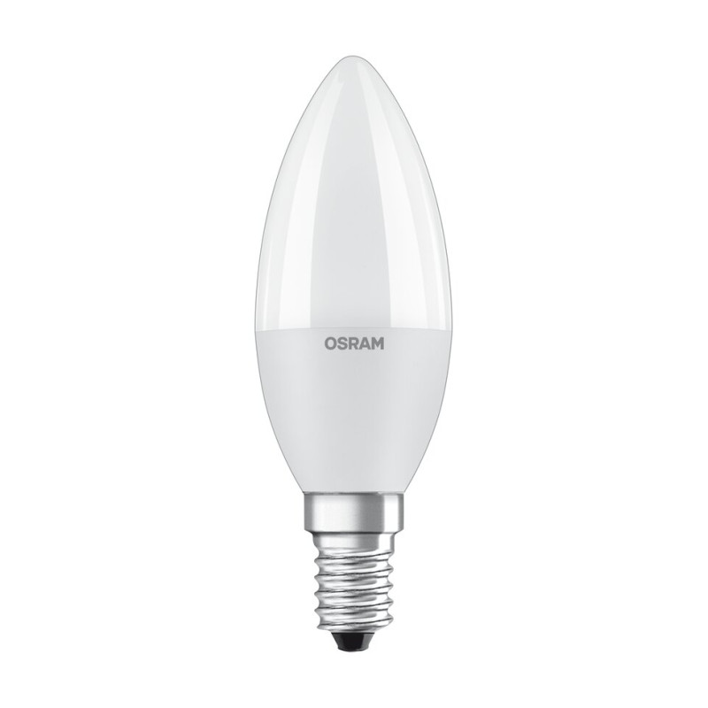 Лампа LED 7.5W 220V 806lm 2700K E14 39x115mm свечка [4058075428546] LED STAR CLASSIC B OSRAM