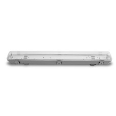 LED Светильник для ламп T8x2 655х115х86mm белый [4260410487365] LH2-LED-T8(0.6) EUROLAMP