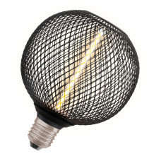 Лампа светодиодная винтажная 3.5W 220V 110lm 1800K E27 DIM 125x150mm филаментная [4058075840249] OSRAM LED DECO G125 BLACK