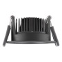 Светильник точечный 8W 220V 640lm 2700K ⌀81mm DIM IP20 черный [4099854000140] Ledvance SP ADJ P