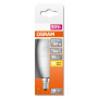 Лампа LED 7.5W 220V 806lm 2700K E14 39x115mm свечка [4058075428546] LED STAR CLASSIC B OSRAM