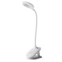 Настольная лампа 3W 180lm 6500K 1200mAh DIM белый [4260642639754] EUROLAMP LED-TLB-3W(white)USB