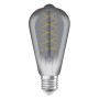 Лампа светодиодная винтажная 7.8W 220V 360lm 1800K Е27 DIM 64x140mm филаментная [4099854090981] 1907 LED OSRAM